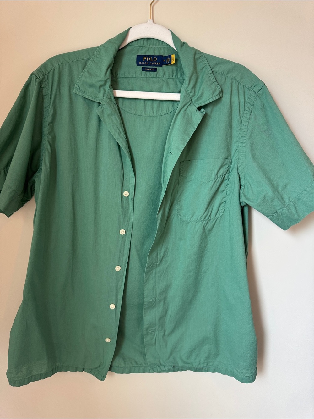 Polo by Ralph Lauren Cotton Camp Style Button-Down Shirt